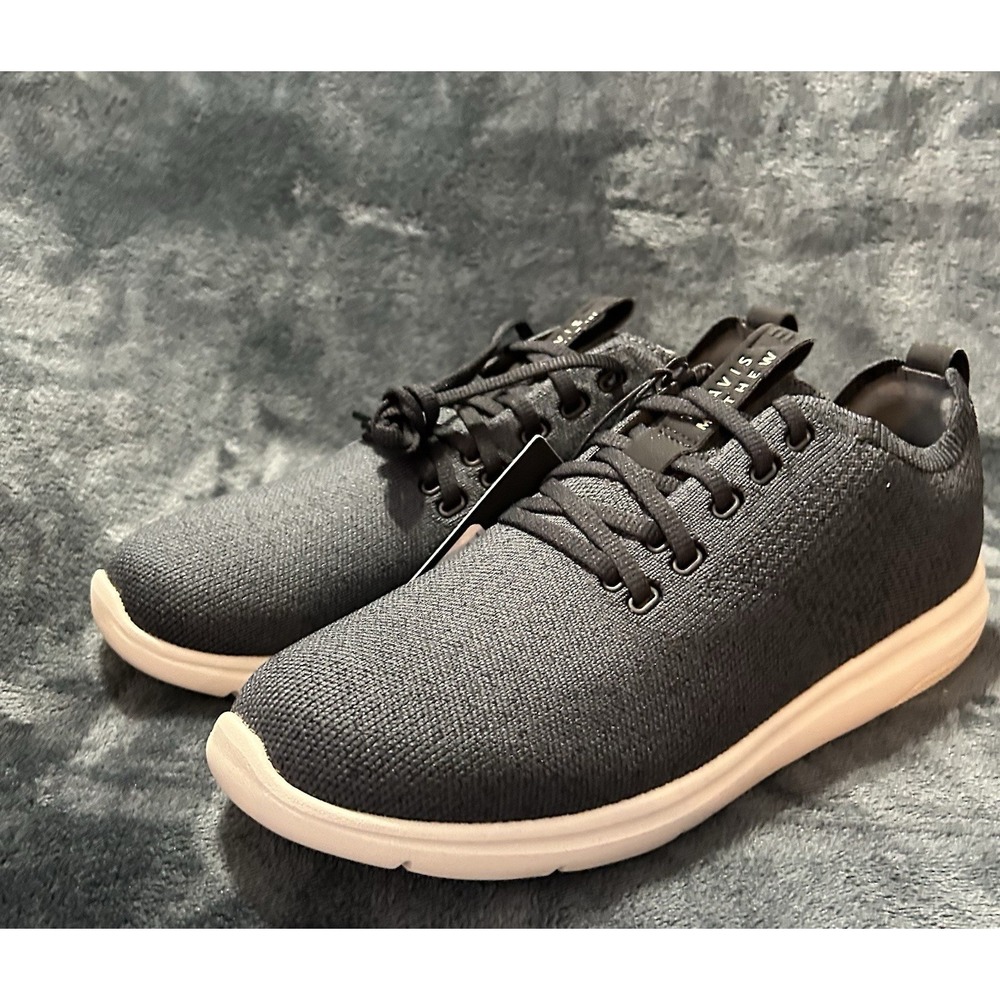 Travis Mathew The Daily Lite Men's Size 8 Heather Ebony Knit Shoes